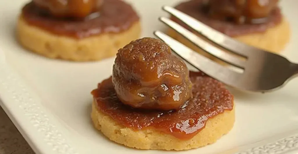 Date Caramel Recipe in a glass jar with a spoon, surrounded by fresh Medjool dates and a sprinkle of sea salt.