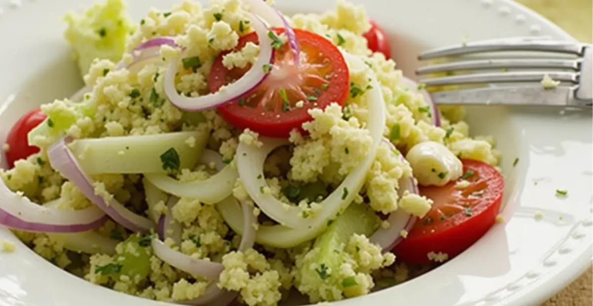 CEBOLLA ENSALADA RECIPE – Freshly made onion salad with olive oil, vinegar, and lemon dressing.