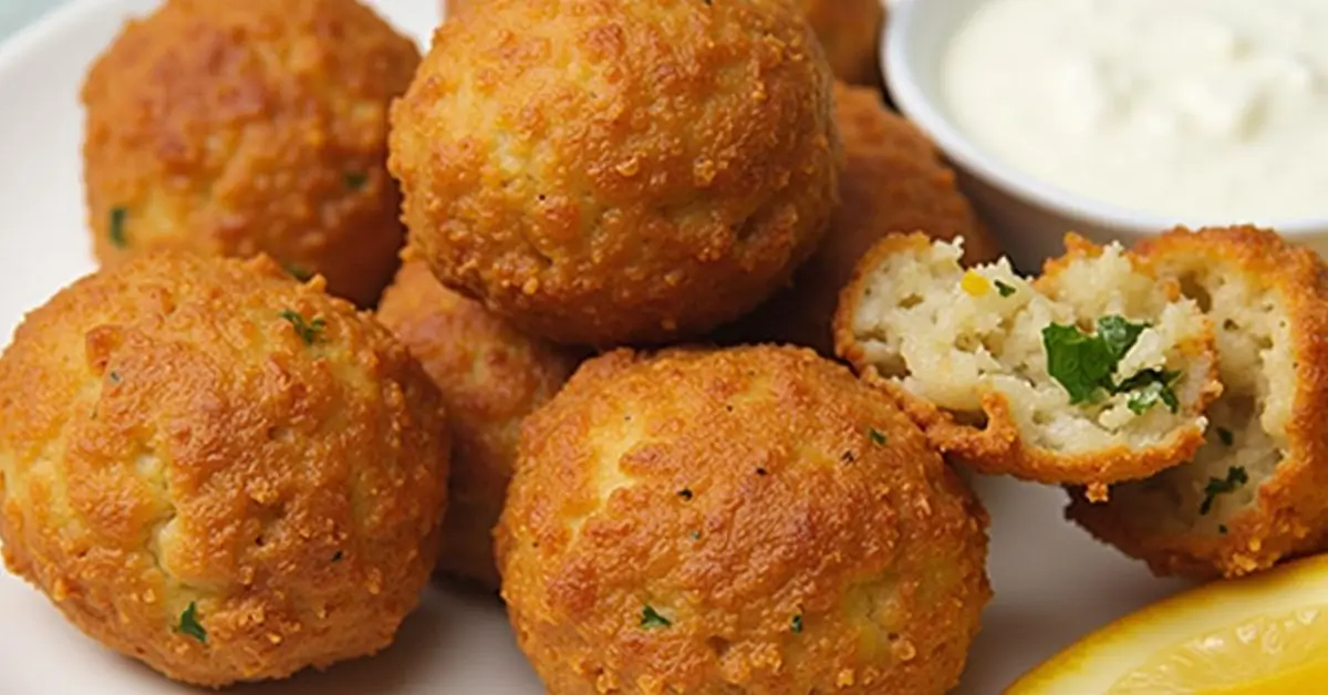 CRAB BALLS RECIPE