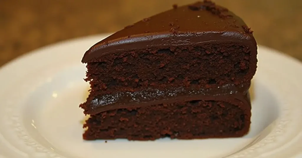 1920’s recipe for chocolate cake – A rich and decadent vintage dessert from the Roaring Twenties.