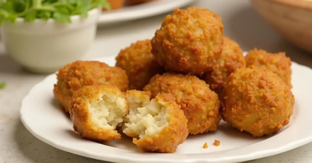 CRAB BALLS RECIPE  