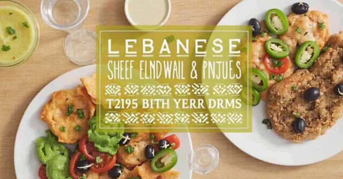 LEBANESE LUNCH RECIPES