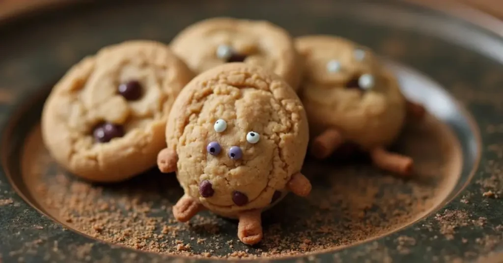 BEETLE COOKIE ADDAMS FAMILY RECIPES - Fun and spooky cookies inspired by the Addams Family