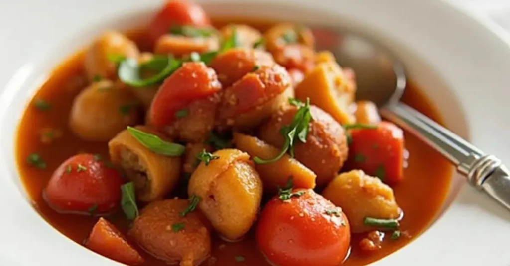 CHILEAN TOMATO STEW RECIPE