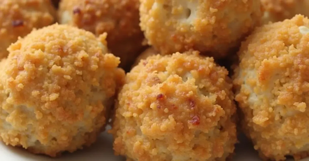 CRAB BALLS RECIPE  