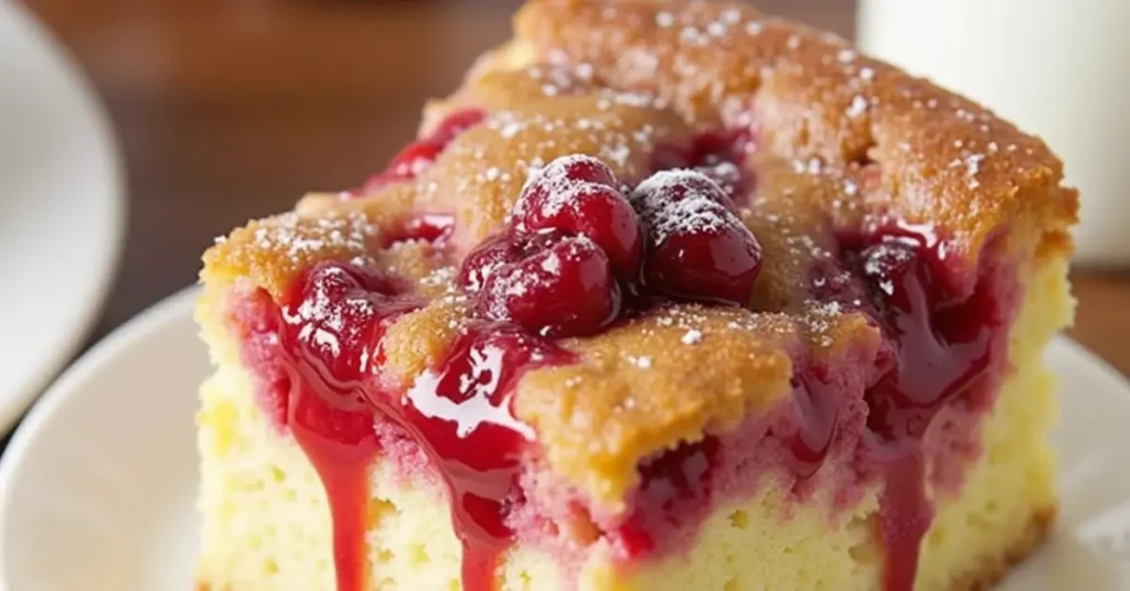 AMARENA CHERRIES IN SYRUP BAKING RECIPE – A delicious, moist cake topped with Amarena cherries in syrup for a flavorful, Italian-inspired dessert.