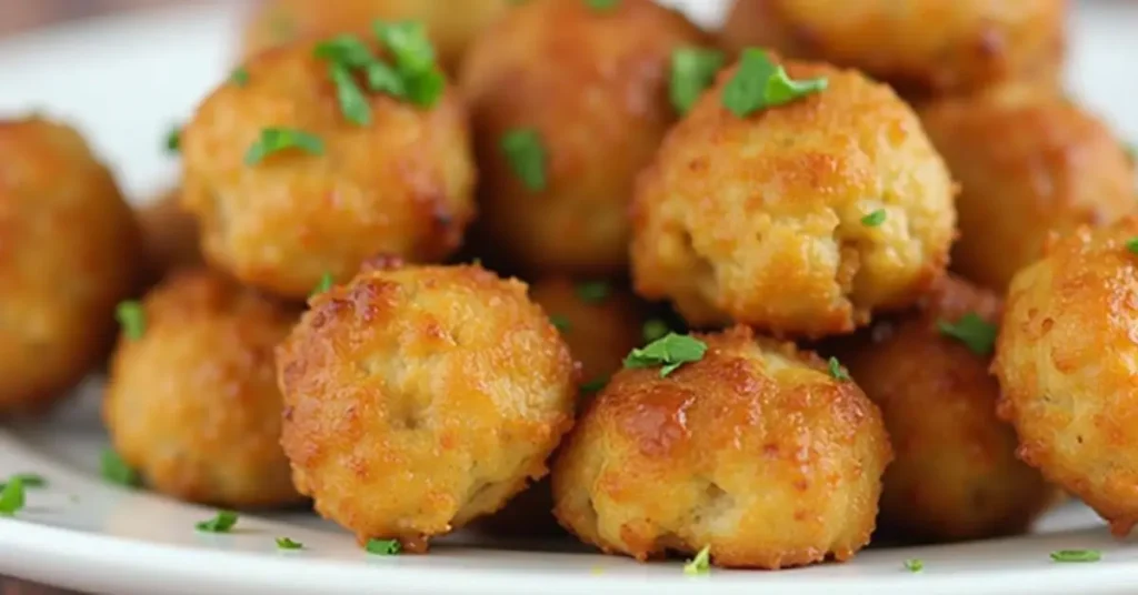 CRAB BALLS RECIPE  